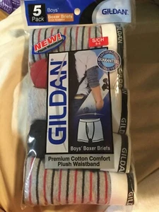 Gildan Boys small Boxer / Briefs 5 Pair - Picture 1 of 3