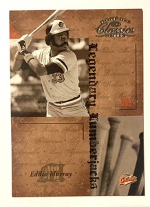 Eddie Murray 2004 Donruss Classics Legendary Lumberjacks # /1000 - NM-MT
