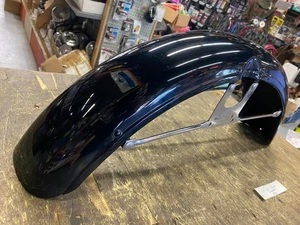 OEM Front Fender Harley FX Shovelhead Superglide Low Ride Ironhead Sportster FXR - Foto 1 di 10