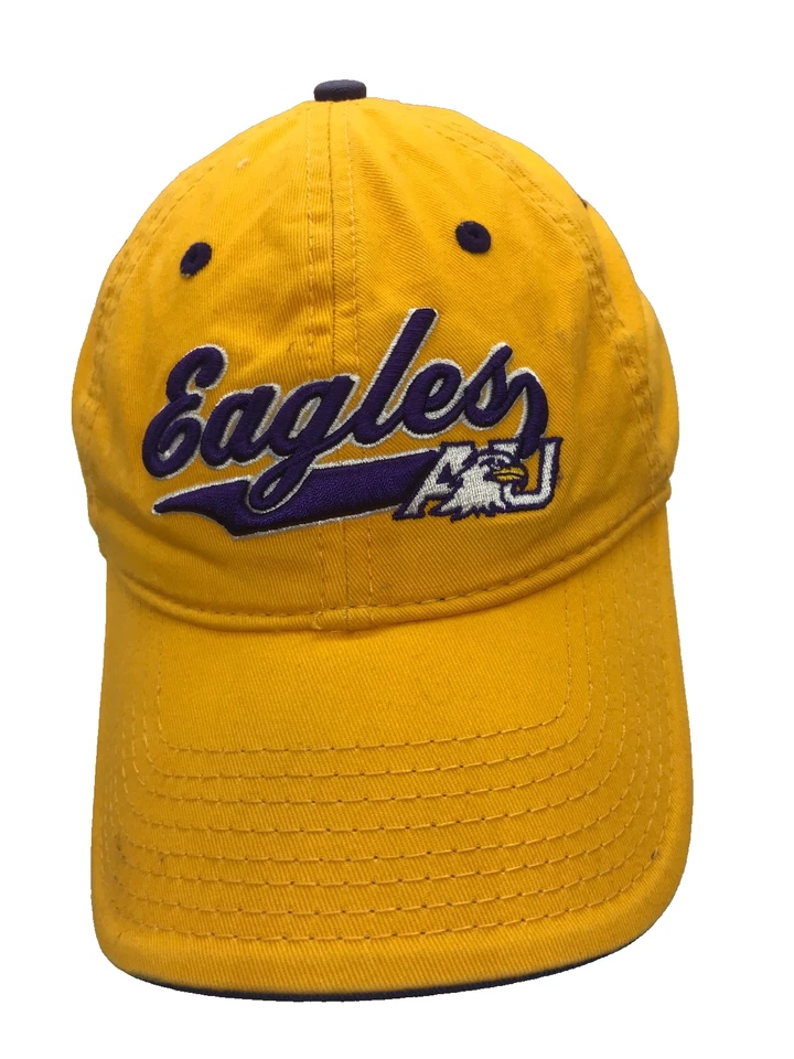Gorra de béisbol bordada para adultos con logotipo con tirantes American University Eagles Foto 1 de 4