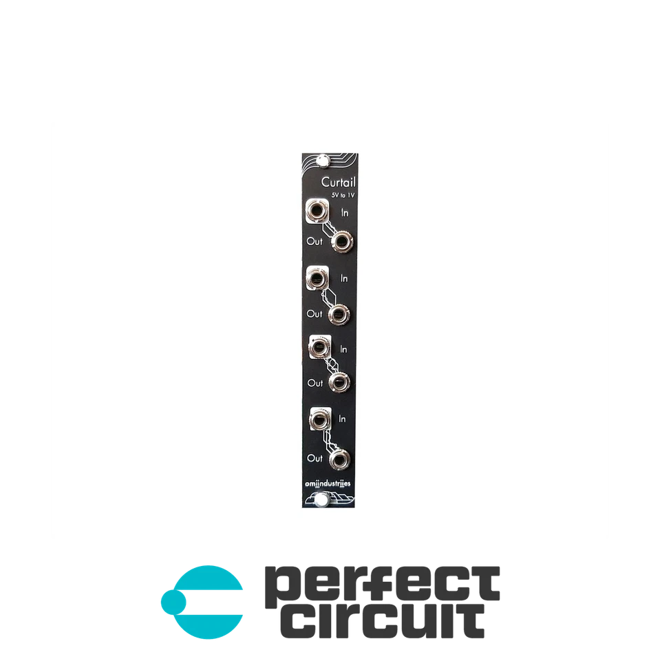 omiindustriies Curtail Audio Video Level Shifter EURORACK NEW PERFECT CIRCUIT - Image 1 of 1