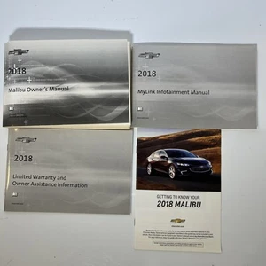 2018 Chevy Malibu Owners Manual Complete Set - Picture 1 of 5