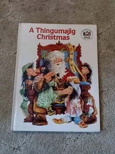 Rare "A Thingumajig Christmas" (1982) Irene & Dick Keller Ideals Publishing EXC - Picture 1 of 6