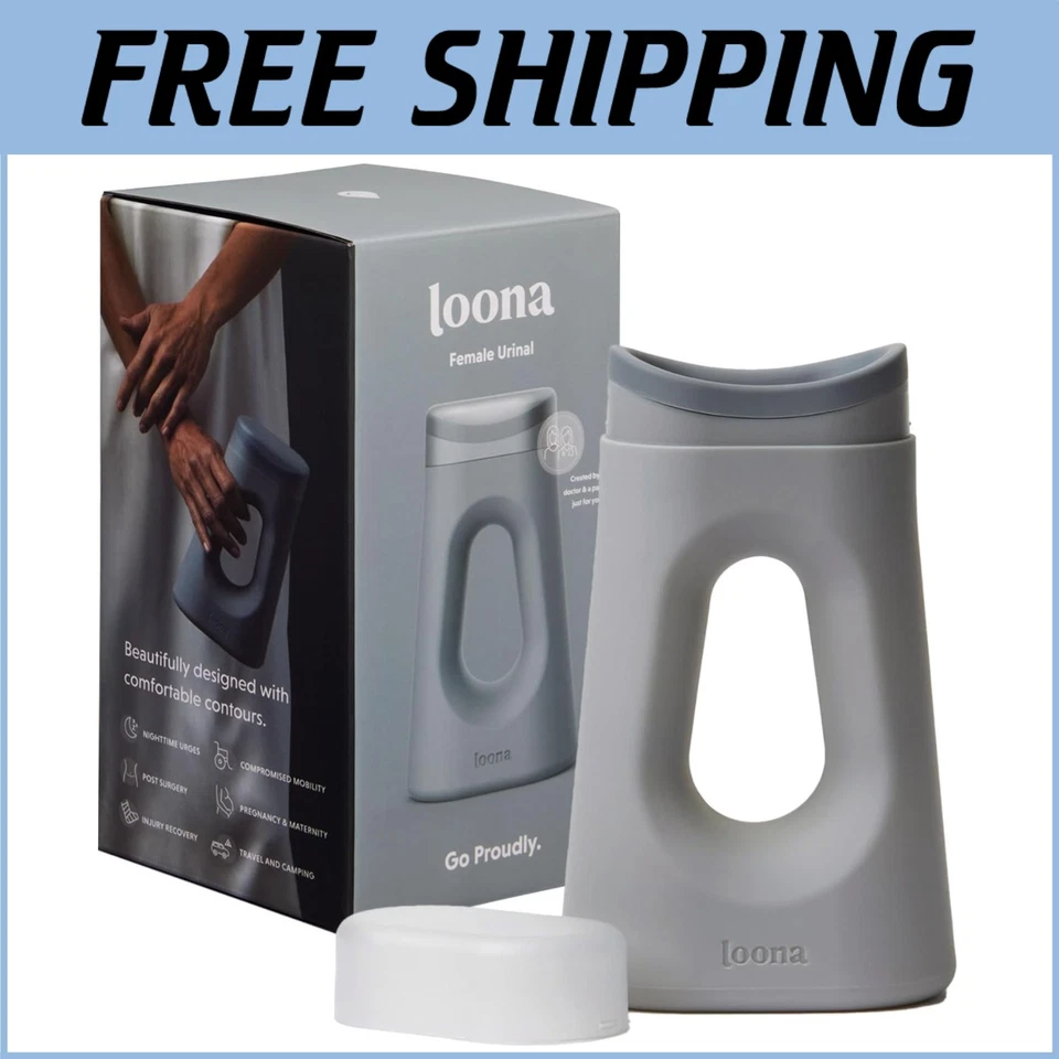 Urinario Loona para mujer - Ideal para actividades al aire libre y uso junto a la cama - 30 fl oz Foto 1 de 4