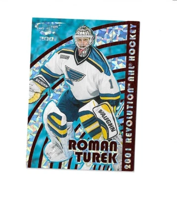2000-01 Pacific Revolution Red #125 Roman Turek s/n 29/99 - Image 1 of 2