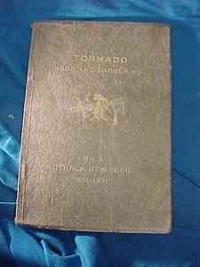 1931 TORNADO HOOK + LADDER Co FIRE Dept ITHACA NY History BOOKLET - Imagen 1 de 6