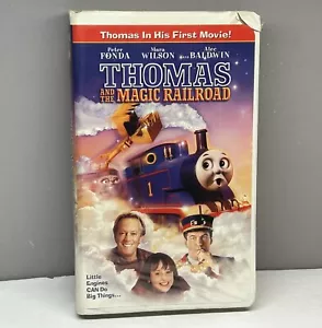 Thomas the Tank Engine & Friends Magic Railroad VHS Video Tape Movie Train Retro - Picture 1 of 11