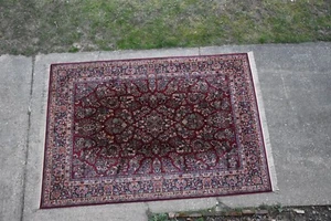 KARASTAN RUG Original Collection 700/785 RED SAROUK 8.8x12 Nice #KER55 - Picture 1 of 23