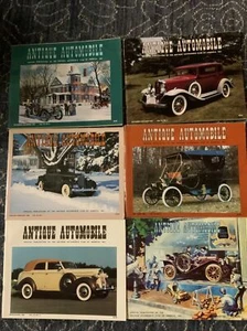 Lot of 6 Entire 1990 ANTIQUE AUTOMOBILE Magazines All 1990 - Picture 1 of 19