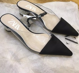 Las mejores ofertas en Bloque Zara Tacones Negros para Mujer | eBay