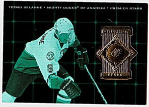 1999-00 SPx TOP PROSPECTS PREMIER STARS  #PS17 TEEMU SELANNE Ana. Mighty Ducks 