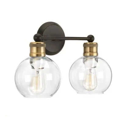 Progress Lighting P300050-020 2 Light 7" Wide Bathroom Vanity Light Antqe Bronze - Image 1 of 2