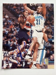 Derek Anderson Portland Trail Blazers Signed 8x10 Photo With COA - Picture 1 of 2