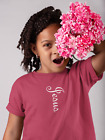Girls Princess Tee "Jesus" in 5 Colors and 5 Sizes