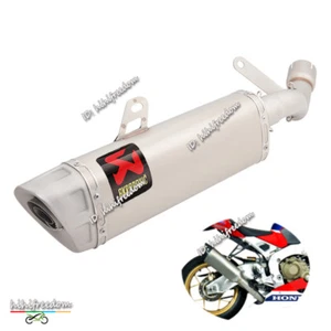 Tubo medio de escape sin cordones para Honda CBR1000RR SP SP2 2017-2019 + puntas silenciador - Imagen 1 de 5