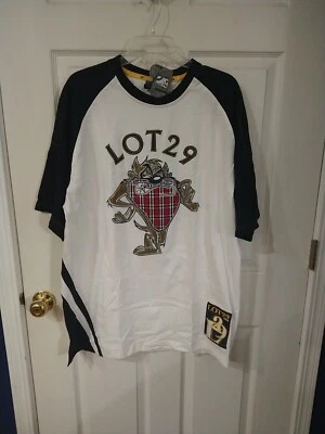 Lote De Colección 29 Luxe Para Hombre XXL Looney Tunes Taz Tasmanian Devil Camiseta a Cuadros Foto 1 de 4
