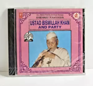 Ustad Bismillah Khan And Party- Shehnai Fantasia All India Radio Brand CD - Picture 1 of 4