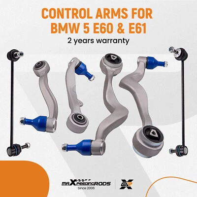 6x Brazo de control delantero trasero delantero para BMW 525i 528i 530i 545i 550i 2004-2010 Foto 1 de 4
