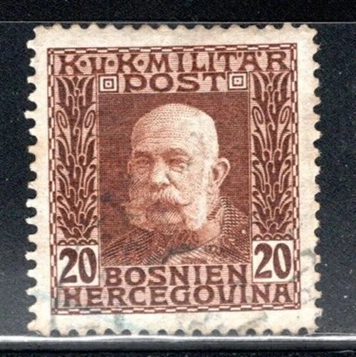 ЛОТ Б/У МАРОК БОСНИИ И ГЕРЦЕГОВИНЫ 1813K  - Изображение 1 из 1