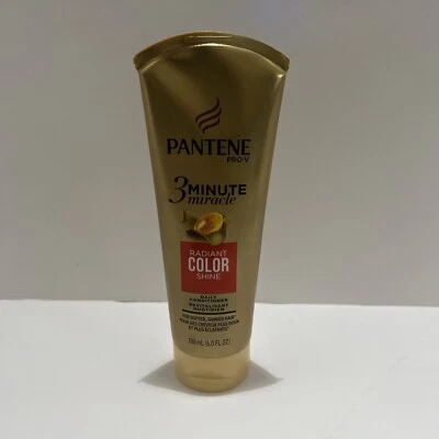 PANTENE PRO-V 3 MINUTE MIRACLE 6.0 FL OZ RADIANT COLOR SHINE DAILY CONDITIONER - Image 1 of 2