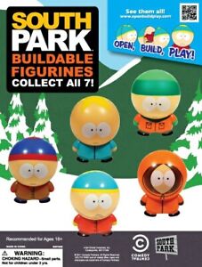 South Park 7 Piece Set A&A Buildable Capsule Fig Cartman Kyle Stan Kenny Butters