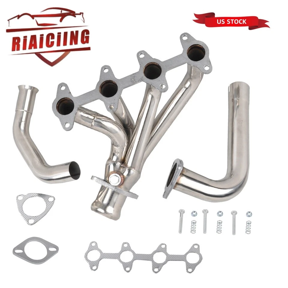 Cabezal de escape de acero inoxidable para camioneta Chevy S10 1994-04 y GMC Sonoma 2,2 L 2x2 nuevo Foto 1 de 4