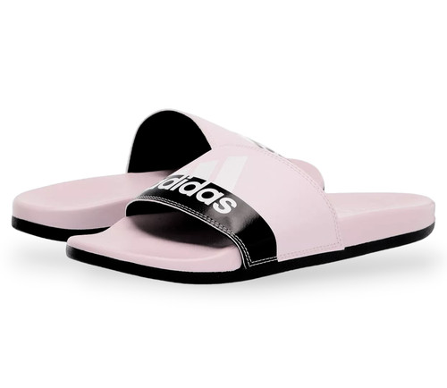 Adidas slip on Cloudfoam sandalo uomo rosa bianco nuvola GV9714 taglia 18