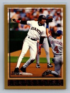 BARRY BONDS 1998 Topps Baseball #317 San Francisco Giants