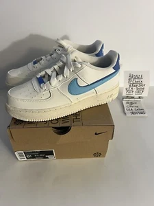 Nike Air Force 1 LV8 NEU Weiß Sneaker GS 6,5Y Schuhe Double Swoosh DQ0359 100 - Bild 1 von 24