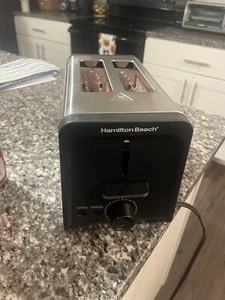 2 Slice Toaster with Wide Slots, Bagel Function, Toast Boost, Stainless, New - Picture 1 of 3