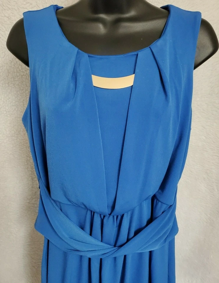 NY Collection Womens Sundress Dress Size S Small Blue - Image 1 of 4