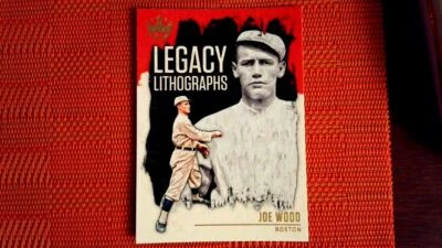 2021 Panini Diamond Kings: #16 Joe Wood - Boston Red Sox (Legacy Lithographs Set - Image 1 of 2