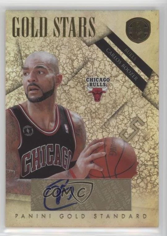 2010-11 Panini Gold Standard Gold Stars Signatures /99 Carlos Boozer #6 Auto - Image 1 of 2