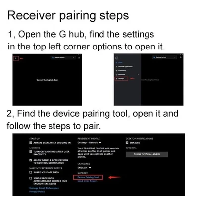 USB Mouse Adapter for G502 X / G502 X PlusLightspeed Mouse Convenient Use - Image 1 of 4