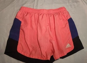 Girls Adidas Pink Athletic Track Shorts Size XL - Picture 1 of 6