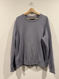 All Saints Faded Blue Gray Crewneck Sweatshirt - Men’s Large - Picture 1 of 4