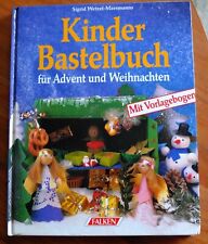 Kinder Bastelbuch für Advent und Weihnachten S.Wetzel-Maesmanns + Vorlagebogen