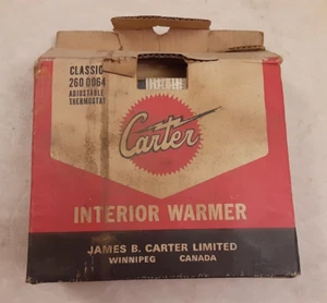 Vintage Carter Interior Warmer (James B. Carter Limited) # 260-0064 - Picture 1 of 7