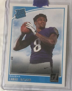 2018 Donruss #317 Lamar Jackson RATED ROOKIE RC RAVENS - Bild 1 von 2