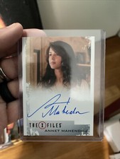 The X-Files Seasons 10 & 11 Autograph Annet Mahendru as Sveta NM
