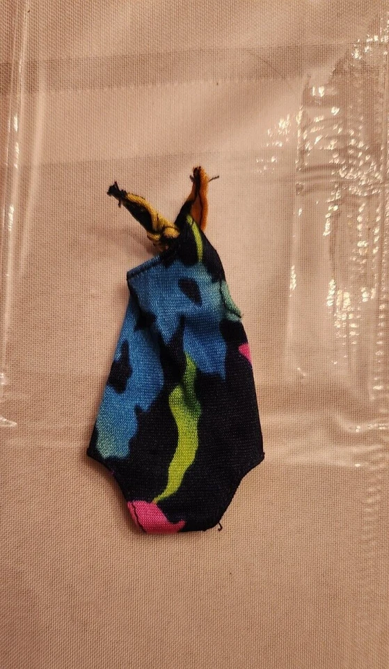 Traje de baño de una pieza vintage 1985 tropical Barbie patrón Foto 1 de 1