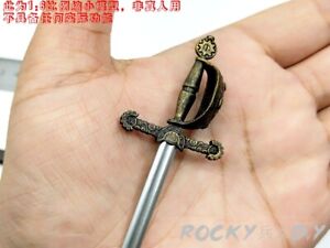 Sword with Sheath for TBLeague PL2019-140 Steam Punk Red Sonja 1/6 Scale Figure