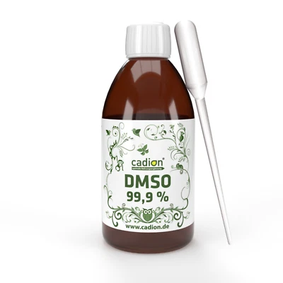 CADION OPTIMALE NAHRUNGSERGÄNZUNG DMSO 99,9% Dimethylsulfoxid CA in bester Pharmaqualität 100 ml + HDPE-Pipette