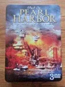 Attack on Pearl Harbor A Day of Infamy - 3 DVD Set mit Blechdose - Bild 1 von 5