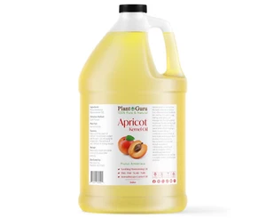Apricot Kernel Oil Gallon 7.5 lbs 100% Pure Cold Pressed Carrier Bulk - Picture 1 of 7