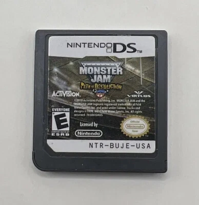 Nintendo DS Monster Jam Path of Destruction - Cartridge only - Image 1 of 2