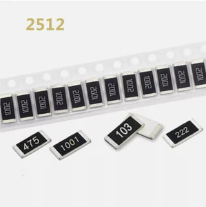 2512 Resistors SMD/SMT 1W Chip Resistance ±1% - Range of (0.01Ω~10MΩ) 10pcs new - Picture 1 of 16