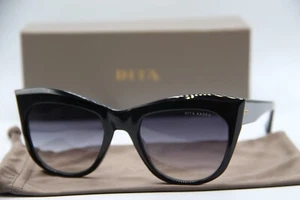 NEW DITA KADER DTS705-A-01 BLK BLACK GOLD GRADIENT AUTHENTIC SUNGLASSES 56-22 - Picture 1 of 5