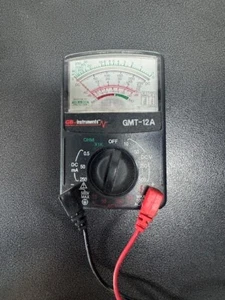 Gardner Bender GMT-12A Black Analog Multimeter w/ Battery 3.5"L x2.25"W - Picture 1 of 3