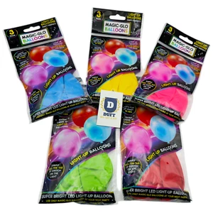 LED Balloons Light Up PERFECT PARTY Decoration Wedding Kids Birthday Anniversary - Picture 1 of 29